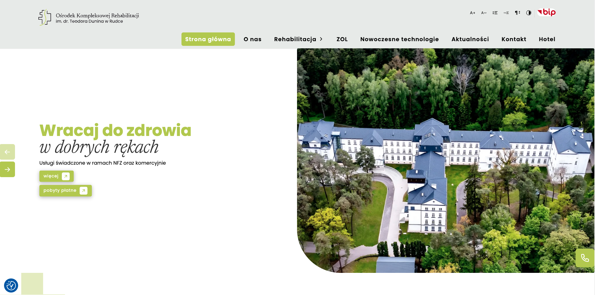 Realizacja: Ośrodek Rehabilitacji Durina