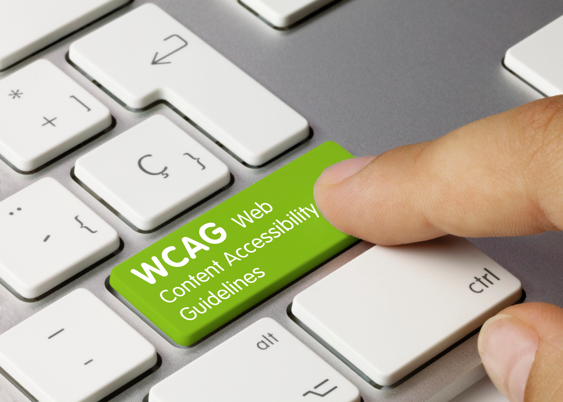 WCAG Web Content Accessibility Guidelines - klawisz dostępności cyfrowej